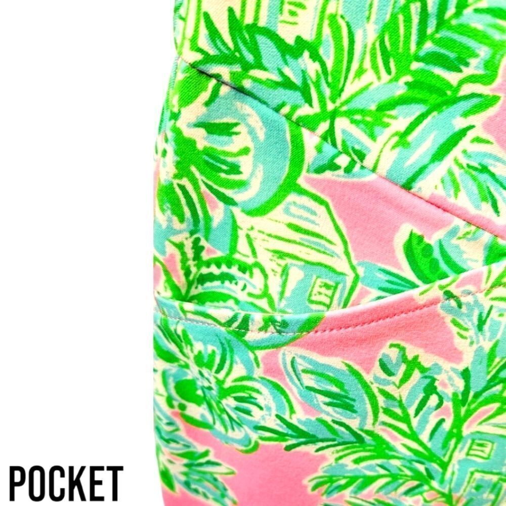 LILLY PULITZER Luxletic 28" UPF 50+ High Rise Weekender Leggings Size 4 NEW - Picture 3 of 16